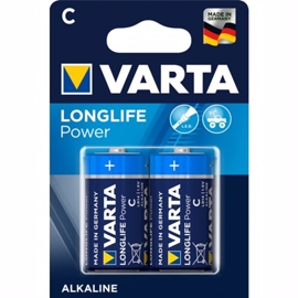 Varta LR14 / C Longlife alkaline batterier